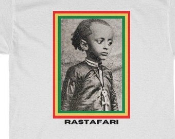 Lij Tafari Makonnen Rastafari Ethiopian t-shirt