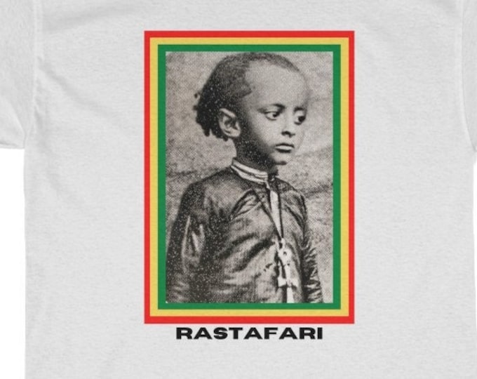 Lij Tafari Makonnen Rastafari Ethiopian t-shirt