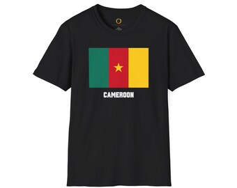 T-shirt Unisex Douala Yaounde Cameroon Motherland Makossa Manu Dibango Samuel Eto'o Africa Fashion Gift for Him Her Man Woman