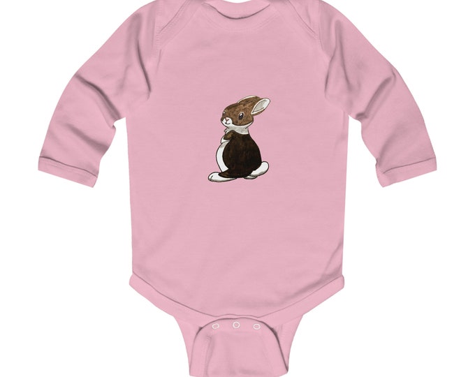 Buy Black New Mom Baby Shower Gift For Him Her Dad Animal Lovers Bunny Rabbit Onesie Juneteenth Newborn  Infant Long Sleeve Bodysuit