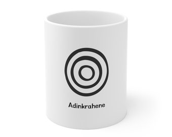 Adinkrahene Akan Culture Adinkra King Africa Decor Man Woman Ghana Style Buy Black Liberation Rasta Gift for Her Him 11oz Coffee Tea Mug