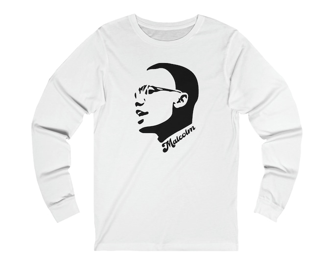 Malcolm X Nation of Islam Civil Rights Buy Black Power Liberation African Revolution Fashion Gift for Him Her Unisex Longsleeve