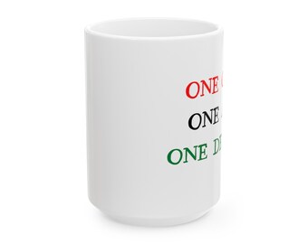 African Decor Buy Black Liberation Marcus Garvey Coffee Tea Mug One God Reggae Rastafari