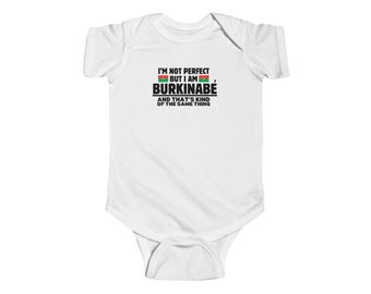 Infant Onesie Fine Jersey Bodysuit Ibrahim Traore African Fashion Buy Black Liberation Sankara Motherland Burkina Faso Unisex Gift Boy Girl