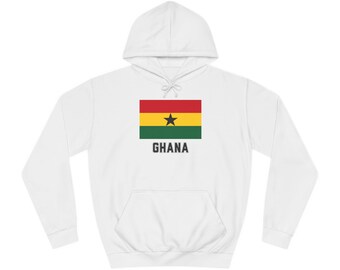 Hoodie Unisex Ghana Style African Motherland Black Liberation Marcus Garvey Gift for Him Her Black Queen King Nkrumah