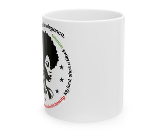 Carefree Black Girl Magic Melanin Queen African Woman Coffee Tea Mug 11oz 15 oz Gift for Her