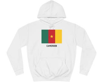 Hoodie Unisex Douala Yaounde Cameroon Motherland Makossa Manu Dibango Samuel Eto'o Africa Fashion Gift for Him Her Man Woman