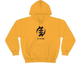 Gye Nyame Only God Akan Adinkra Ghana Style Buy Black Culture Hoodie African Fashion Gift for Him Her Rastafari Black Liberation