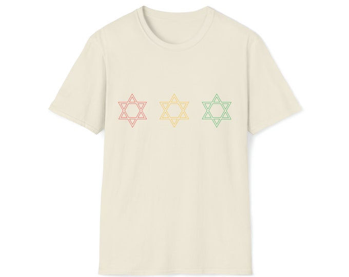 Israel Star of David Buy Black Hebrew African Liberation Motherland Star of David Israel Bob Marley Reggae Rastafari Ethiopia Unisex T Shirt