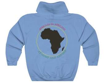 Africa for the Africans Liberation Hoodie, Black Culture Hoodie, African Fashion , Black History , Black Liberation , Black Pride Hoodie