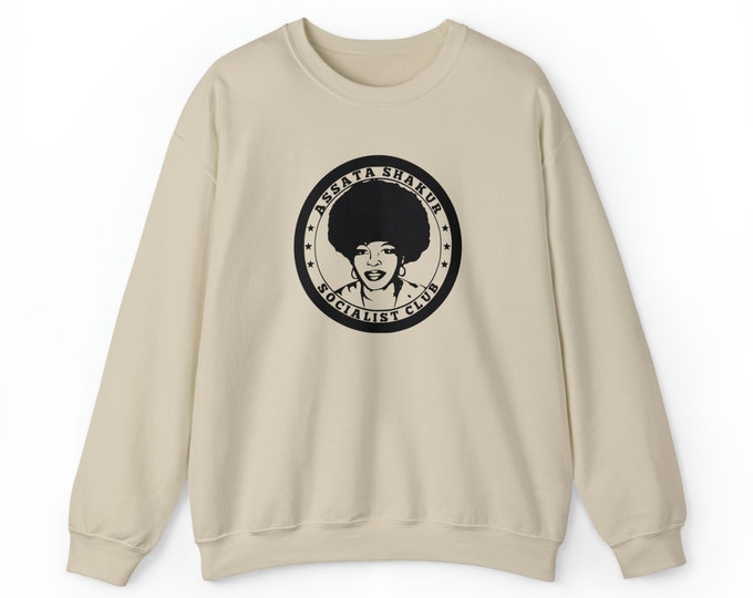 Buy Black Power African Liberation Melanin Queen Assata Shakur Socialism Marxist Malcolm X Rasta History Gift for Her Unisex Sweatshirt
