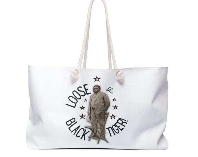 Marcus Garvey Buy Black RBG African Fashion Liberation Motherland Haile Selassie Ethiopia Pro-Black Gift for Her Him Weekender Bag