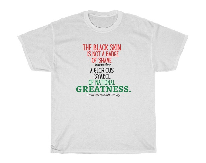 Marcus Garvey Black Excellence T-shirt Man Woman