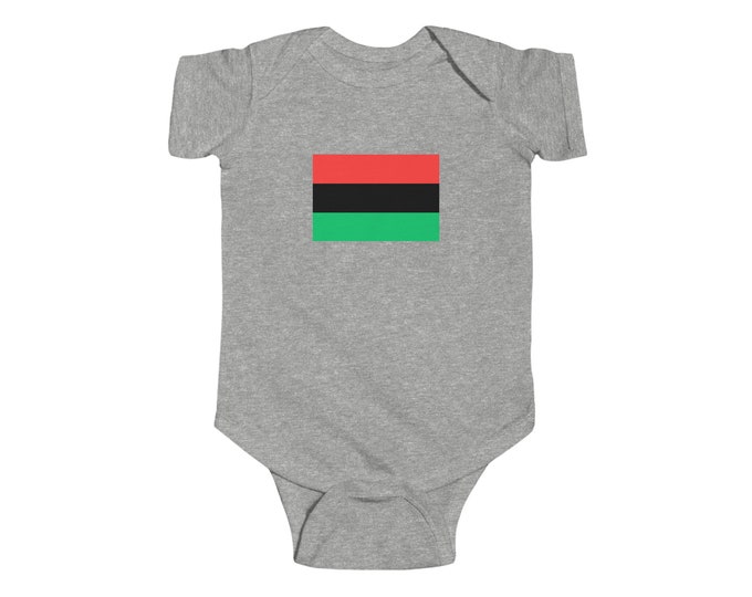 Marcus Garvey African Liberation Motherland Onesie RBG Buy Black Power Infant Fine Jersey Bodysuit Rastafari Baby Shower Gift for Boy Girl