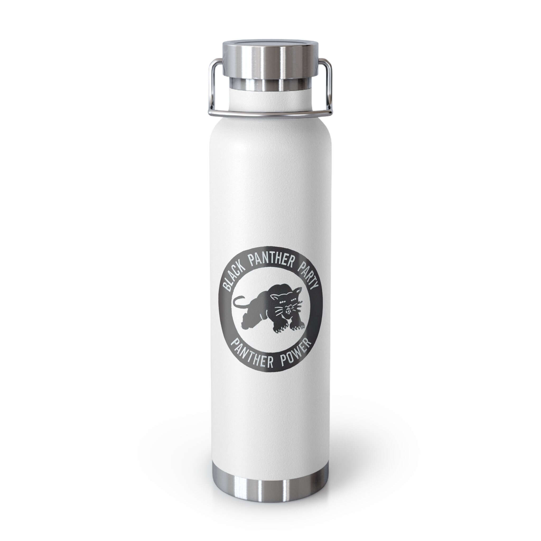 Black Panther: Wakanda Forever Panther Wakanda Logo Stainless Steel Water  Bottle - Stainless Steel - 17 oz.