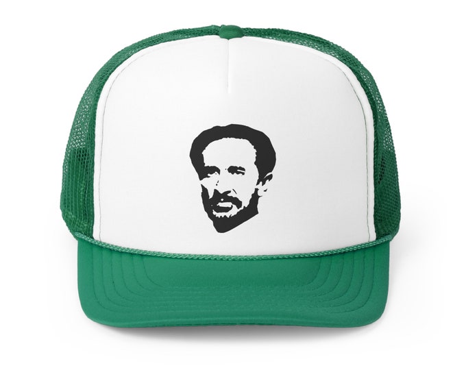 Haile Selassie Lion of Judah Rastafari Buy Black King Ethiopia African Liberation Reggae Music Lovers Trucker Cap Gift for Him Her