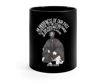 Lion of Judah Jamaican Reggae Music Buy Black Rastafari Ethiopia African Decor Coffee Tea Mug Gift for Him Her, African American Gift