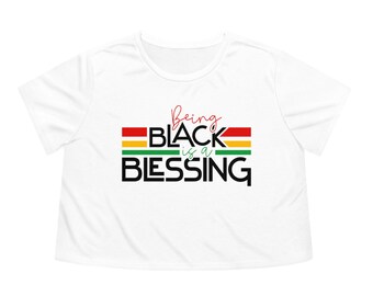 Juneteenth Melanin Magic Buy Black Queen Melanin Magic T-shirt Gift for Her African Fashion Cropped Tee