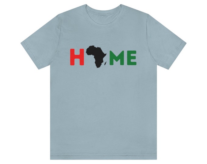 Red, Black and Green African Repatriation King and Queen T-shirt