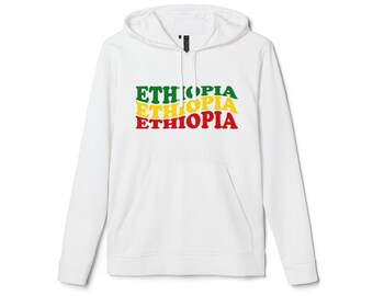 adidas Unisex Fleece Hoodie Ethiopia Motherland Africa Gift for Him Her Buy Black Rasta King Queen African Fashion Nation of Islam