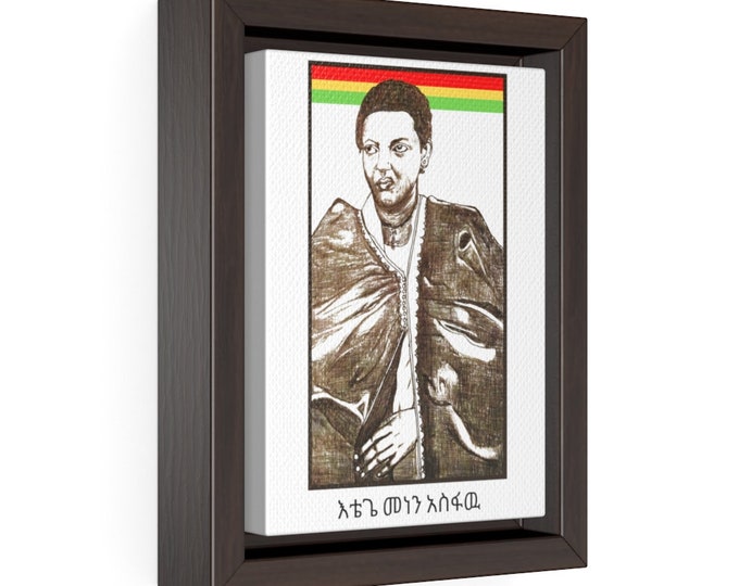 Empress Menen Framed Canvas Print