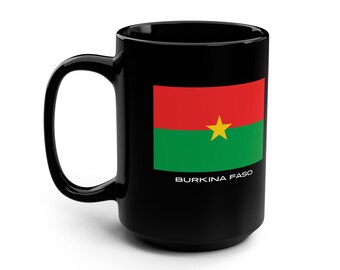 15oz Coffee Tea Mug Ibrahim Traore African Fashion Buy Black Liberation Thomas Sankara Motherland Burkina Gift Him Her Pan African