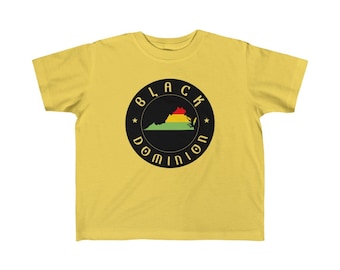 Virginia History Ethiopia Habesha Buy Black African Liberation Children's T-shirt Gift for Boy Girl