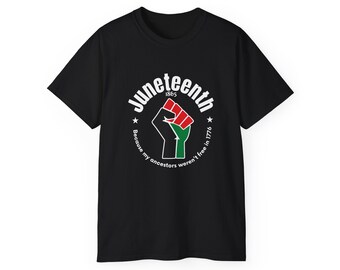 Juneteenth Melanin Magic Buy Black Liberation T-shirt GIft for Him Her African Fashion T Shirt