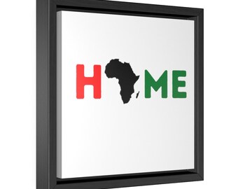 Mama Africa Repatriation RBG Framed Canvas