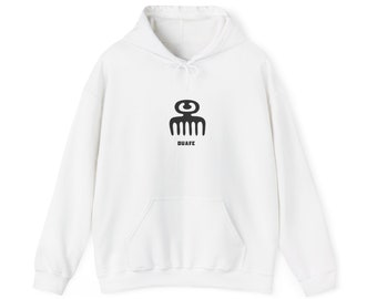 Duafe Adinkra Akan Culture Ghana Style Buy Black Liberation Nkrumah Rasta Gift for King Queen Him Her Kwanzaa Hoodie
