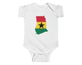 Ghana Style African Fashion Newborn Onesie Gift for Baby Shower New Mom Dad Buy Black Power Infant Fine Jersey Bodysuit Kwame Nkrumah
