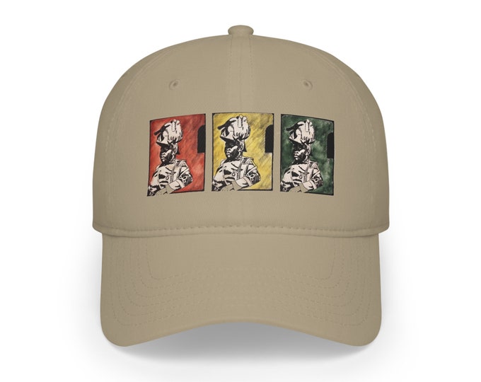 Marcus Garvey Nkrumah African Fashion Black Liberation Rastafari Motherland Ghana Ethiopia Buy Black Gift for Him Her Baseball Cap