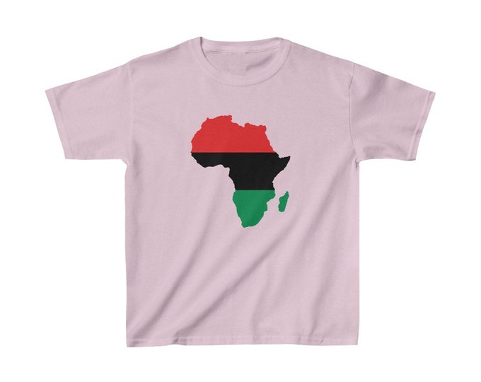 Marcus Garvey Children's T-shirt Motherland Buy Black African Fashion Gift for Boy Girl