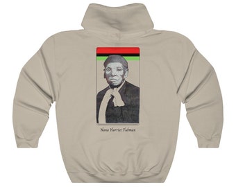 Hariett Tubman Araminta Ross Black Liberation Hoodie, Black Culture Hoodie, African Fashion , Black History , Black Liberation , Black Pride
