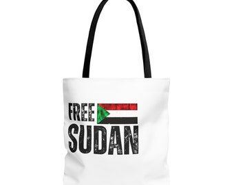Totebag Anti Racism Gift for Her Melanin Magic Free Sudan Khartoum African Liberation Reggae Music Buy Black Power Rasta