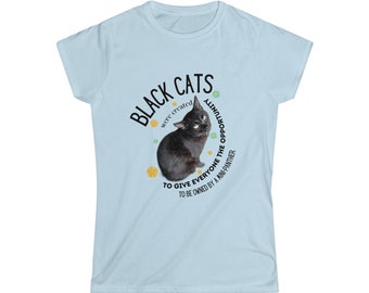 Buy Black Cat Mom Cat Dad Gift for Her Kitten Animal Lovers Cat Lovers Black Cat Shirt