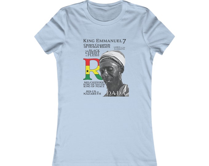 Rastafari African Liberation Buy Black Power Ethiopia Ghana Jamaica Haile Selassie Lion of Judah King Emmanuel Gift for Her Woman T-shirt