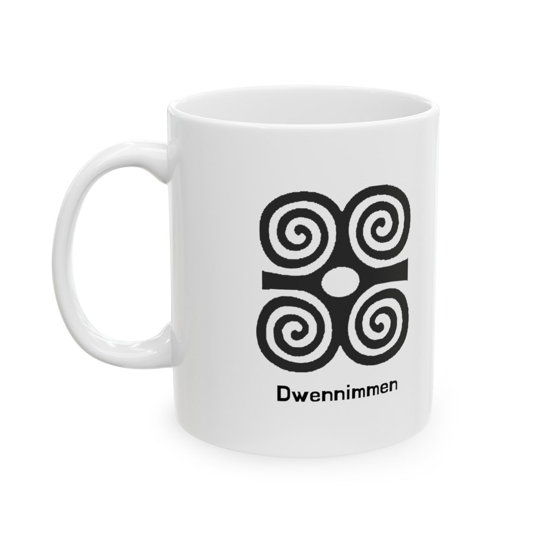 Dwennimmen Akan Culture Adinkra King Africa Decor Man Woman Ghana Style ...