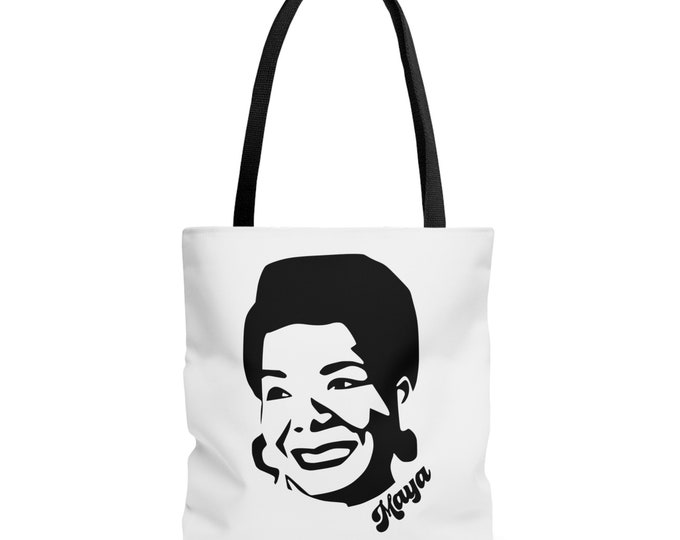 Maya Angelou Civil Rights Womans Empowerment Social Justice African Liberation Melanin Magic Gift For Her Buy Black Tote Bag African Fashion