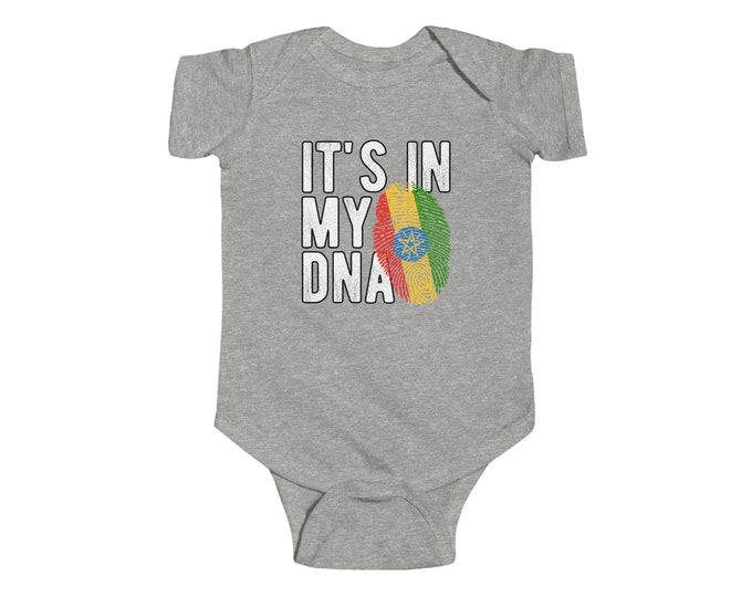 Rastafari Ethiopian Baby African Fashion Buy Black Culture Habesha Bob Marley Reggae Music Infant Onesie Fine Jersey Bodysuit