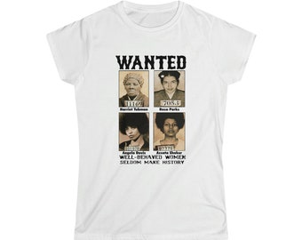 Harriet Tubman Assata Rosa Parks Angela Davis African Liberation Buy Black Power Civil Rights Melanin Queen Gift Anti-Racist T-Shirt