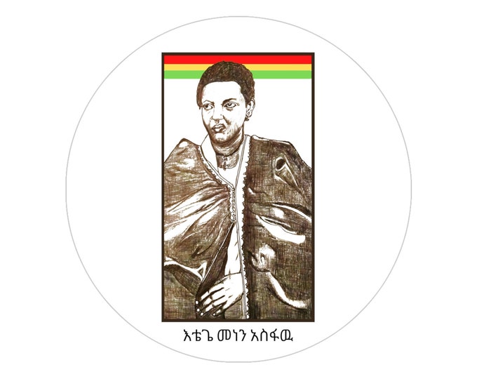 Rastafari Haile Selassie Empress Menen Jamaican Reggae Sticker Buy Black Indoor Outdoor Lion of Judah Ethiopian Rasta Flag Gift For Him Her