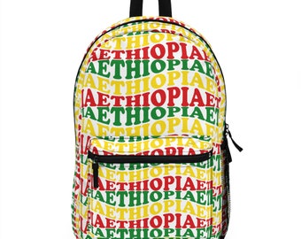 Backpack Addis Jamaica Ethiopia Black Family Love Gift for Him Her Melanin Magic Back to School Buy Black Black Power