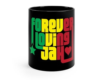 Lion of Judah One Love Buy Buy Black Coffee Tea Mug Reggae Music Lovers Ethiopian Orthodox Habesha Rasta Gift for Him Her