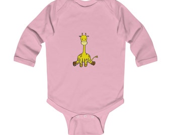Buy Black New Mom Baby Shower Gift For Him Her Dad Animal Lovers Safari Giraffe Onesie Juneteenth Newborn Infant Long Sleeve Bodysuit