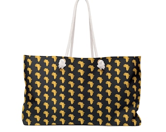 Marcus Garvey Buy Black RBG African Liberation Motherland Kwame Nkrumah Ghana Pro-Black Anti Racism Weekender Bag