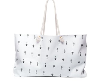 Kemet Egypt African Culture Nile Ankh Spiritual Motherland Buy Black Gift for Him Her Weekender Bag