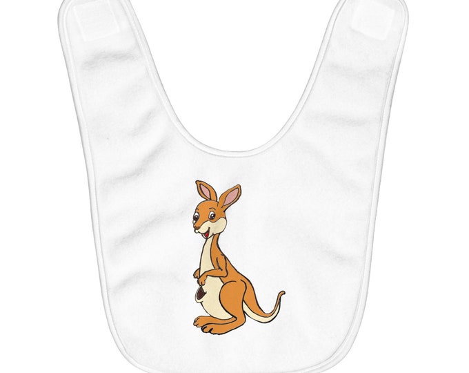 Buy Black New Mom Baby Shower Fleece Baby Bib Gift For Him Her Dad Infant Animal Lovers Kangaroo Safari Onesie Australia Newborn Baby Food