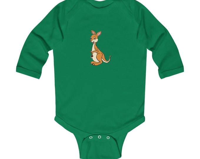 Buy Black New Mom Baby Shower Gift For Him Her Dad Animal Lovers Safari Kangaroo Onesie Juneteenth Newborn  Infant Long Sleeve Bodysuit