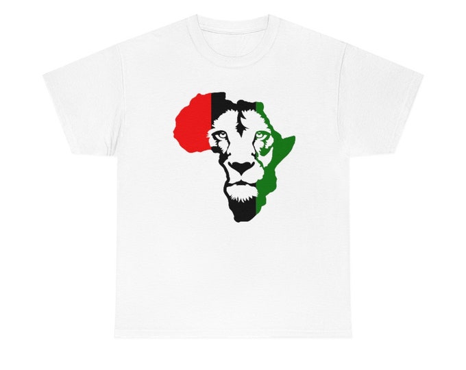 Marcus Garvey Africa Motherland Lion of Judah Buy Black Liberation T-shirt Gift for Black Man Woman